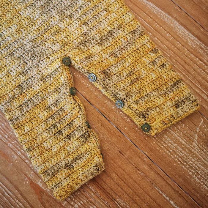 Patrón del Pelele Trigo de crochet - Imagen 4