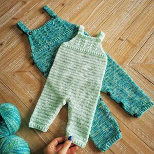 Patrón del Pelele Trigo a crochet para bebé